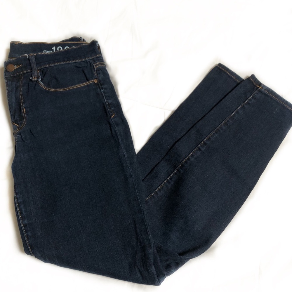 GAP dark wash skinny legging jean Mid Rise Jegging